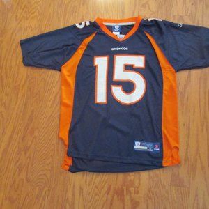 Boys Tim Tebow #15 NFL Equipment Reebok Denver Broncos Jersey Large 14/16